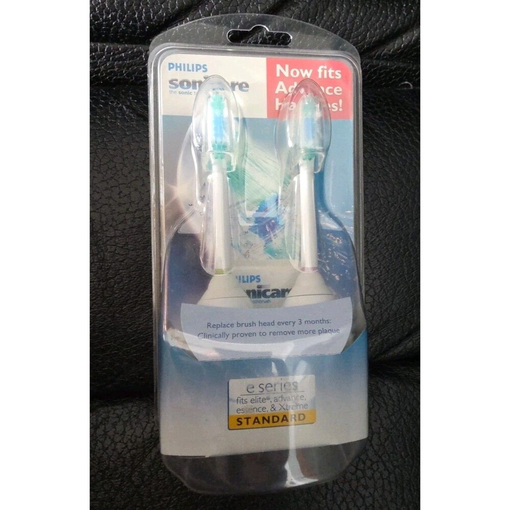 Philips Sonicare E Series Essence Elite Advance HX7002 Toothbrush Heads 2 pack